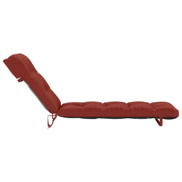 Solstol Kudde VIANEN 100% Polyester Röd 200 x 55 x 8 cm