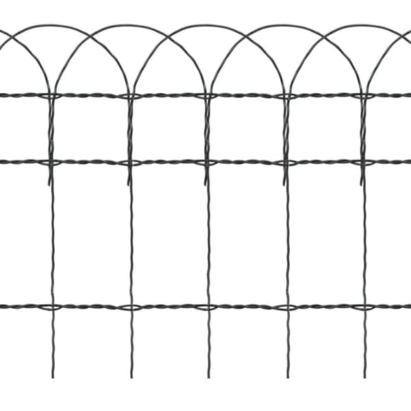 Rabattkant pulverlackerat järn 25x0,4 m