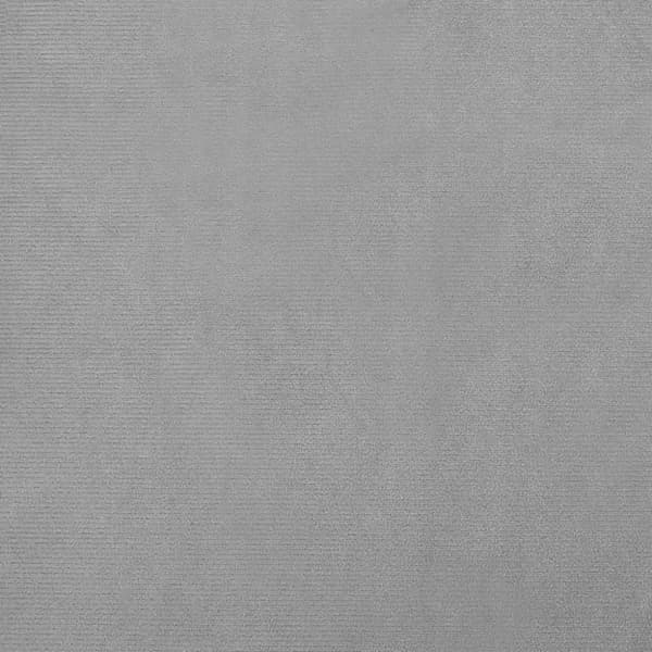 Barnsoffa ljusgrå 80x45x30 cm sammet