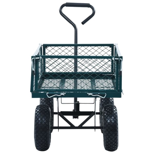 Trädgårdsvagn grön 250 kg