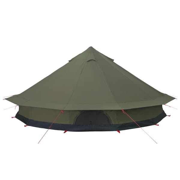 Familjetält Armégrön 12-Person Polyester / Bomull