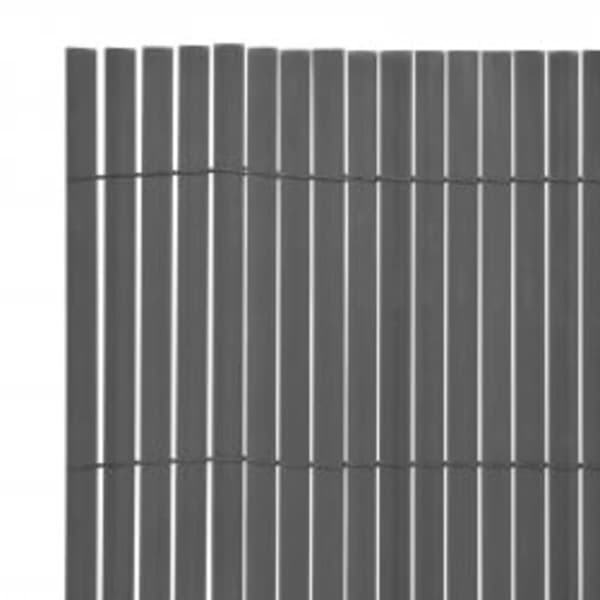 Insynsskydd 110x400 cm grå