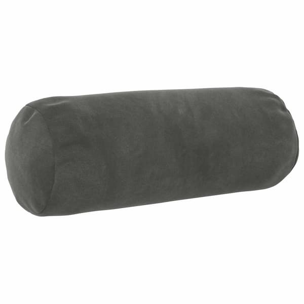 Kuddöverdrag 2 st HEERLEN Mörkgrå Ø 15 x 40 cm Sammet