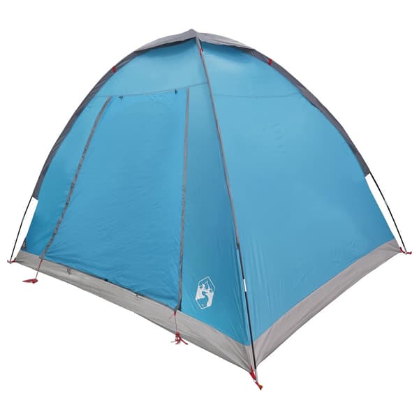 Campingtält med tak Blå 2-manna Polyester och Stål
