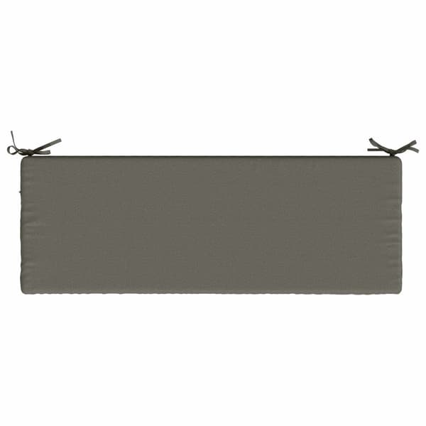 Bänk kudde SOEST 100% Polyester Grå 100 x 40 x 5 cm