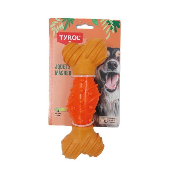 Hundtugg Ben av Bambu/Gummi Large Tyrol 20 cm