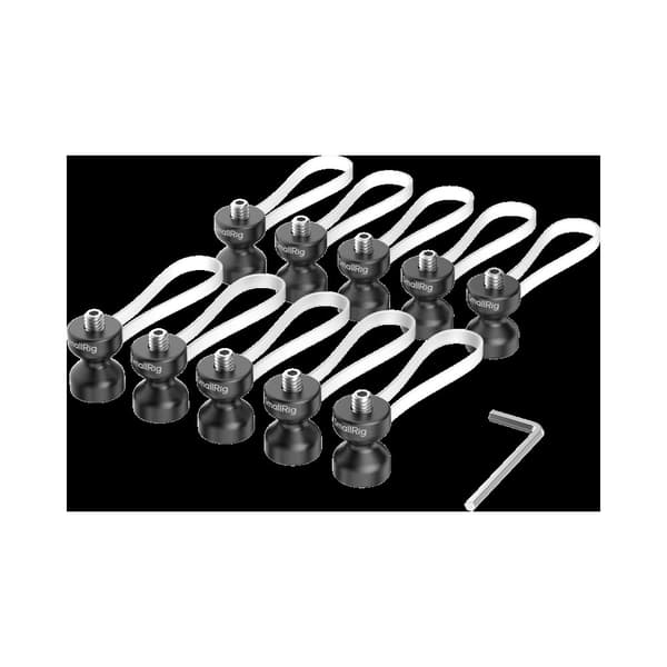 SmallRig 6527 Cable Clamp (10pcs) Black