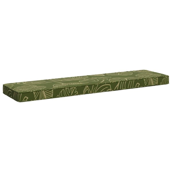 2-delade Bänk Kuddar VUGHT 2 st 100% Polyester Bladdesign