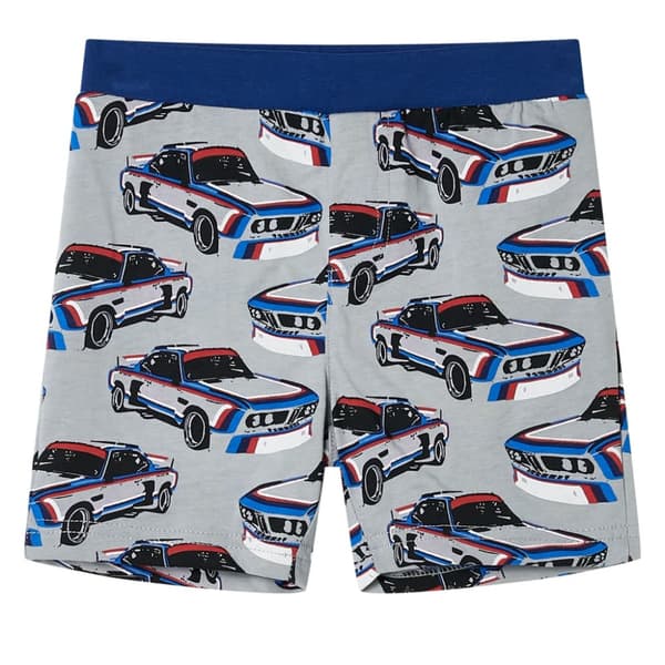 Barnpyjamas med korta ärmar för barn grå 104