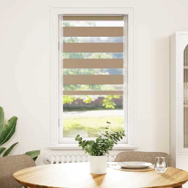 Rullgardin zebra 55x100 cm tyg bredd 50,9 cm polyester