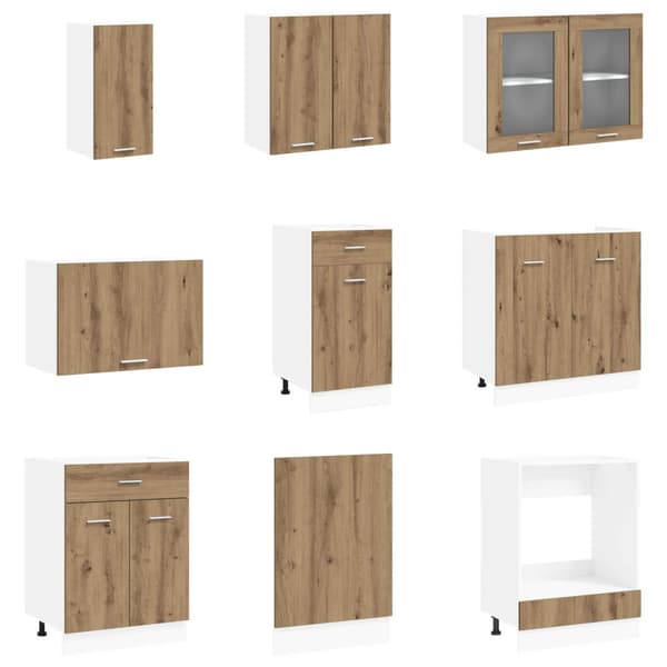 Köksenhet Lyon 8 pcs Konstruerat trä