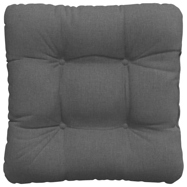 Sittkuddar 4 pcs Mörkgrå 40 x 40 x 12 cm tyg