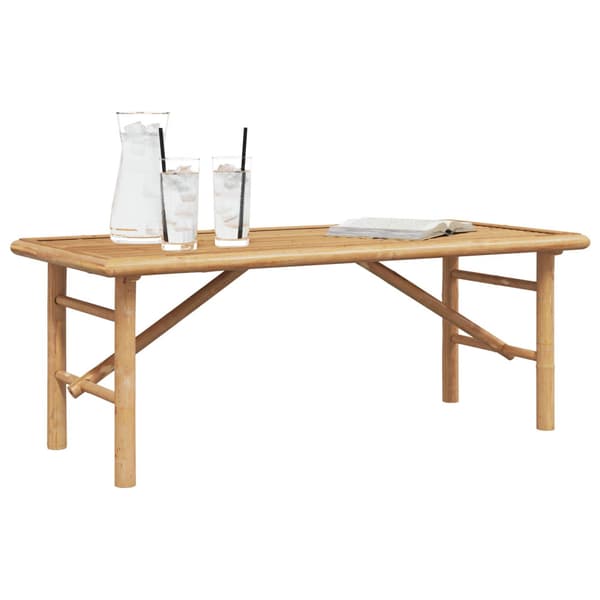 Kaffeebord Brun 110 x 50 x 43 cm Bambu
