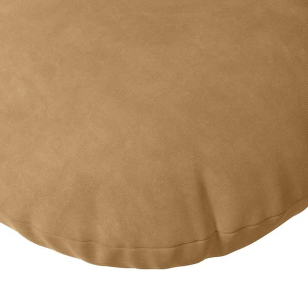 Sittkuddar 2 pcs Brun Ø60 x 21 cm Sammet