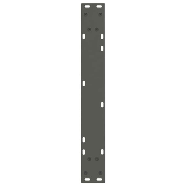 Matbordsben V-formade 2 st antracit 60x(72-73,3) cm stål
