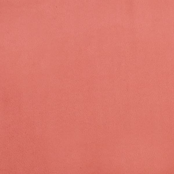 Fotpall rosa 45x29,5x35 cm sammet
