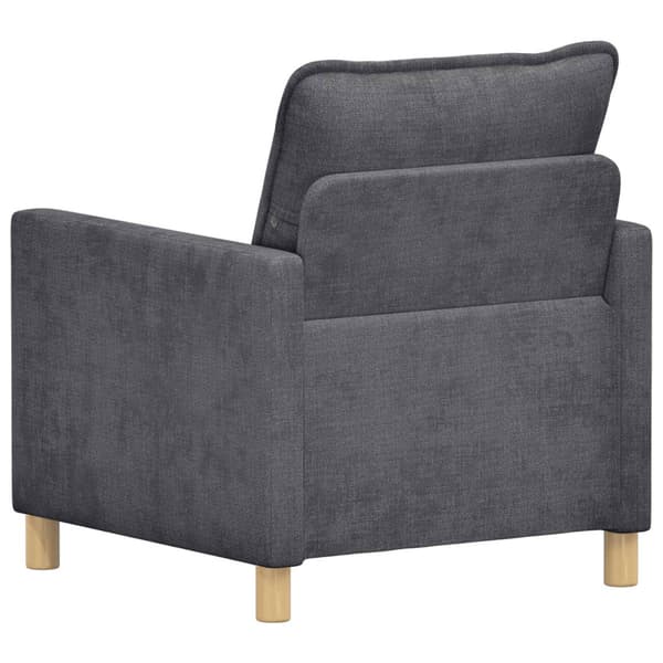 Soffa Mörkgrå 76 x 81 x 87,5 cm Polyester