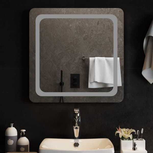 Badrumsspegel LED 60x60 cm