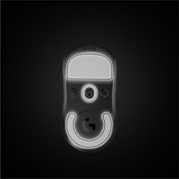 Logitech G Pro X Superlight datormöss högerhand RF Trådlös 25600 DPI