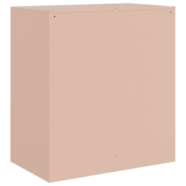 Skänk rosa 67x39x73 cm stål