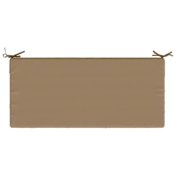 Bänk kudde SOEST 100% Polyester Taupe 110 x 50 x 8 cm