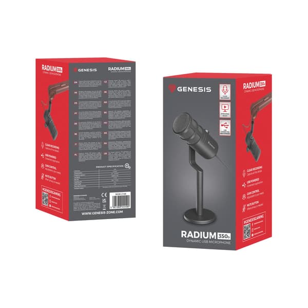 Genesis Radium 350D - mikrofon
