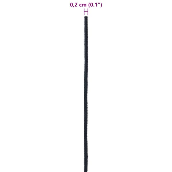 Båtsnöre Kungsblå 50 m Polyester