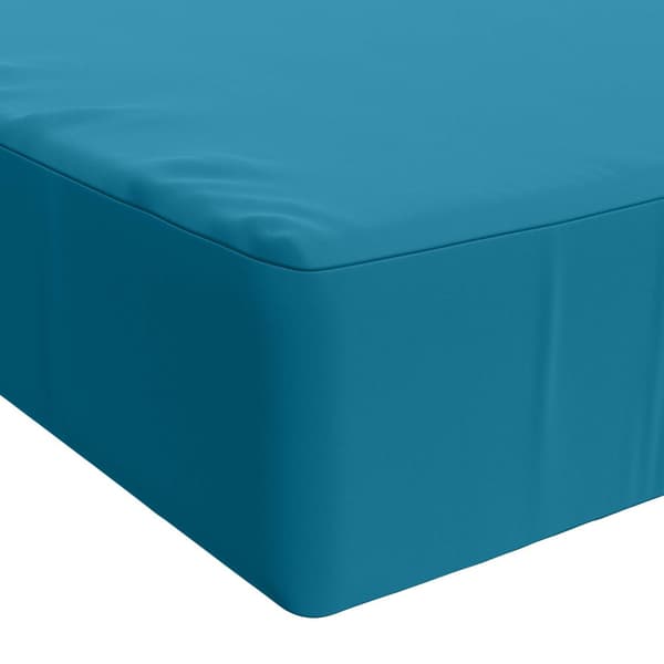 Sittkudde SOEST 100% Polyester Ljusblå 120 x 60 x 15 cm