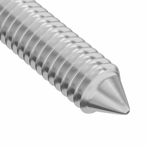Skruv 2 pcs Silver M6 x 50 mm Stål