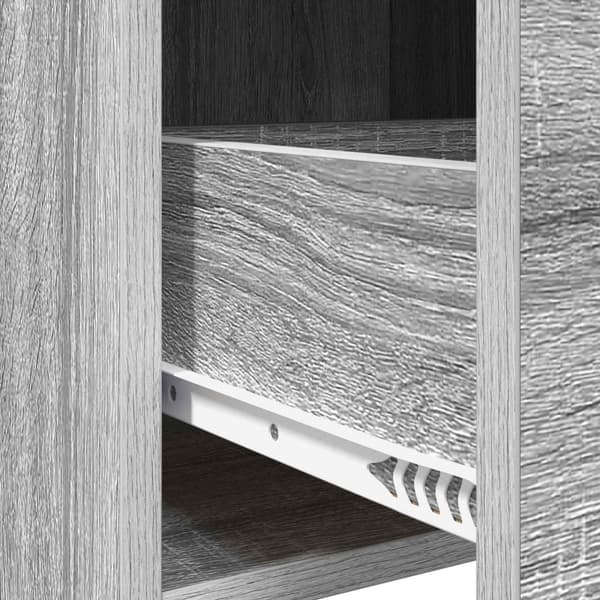 Sideboard Grå Sonoma 40 x 36 x 80 cm Konstruerat trä
