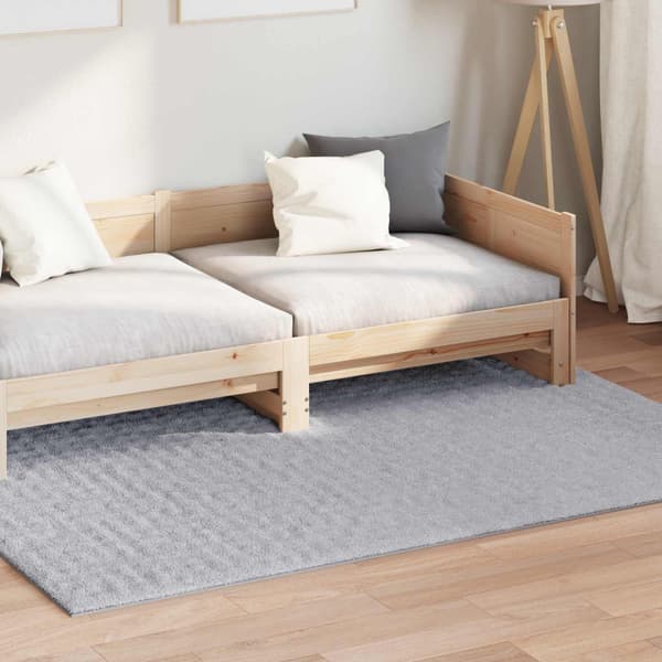 Områdesmattor Rektangulär SIROLO Grå 230 x 160 cm Polyester