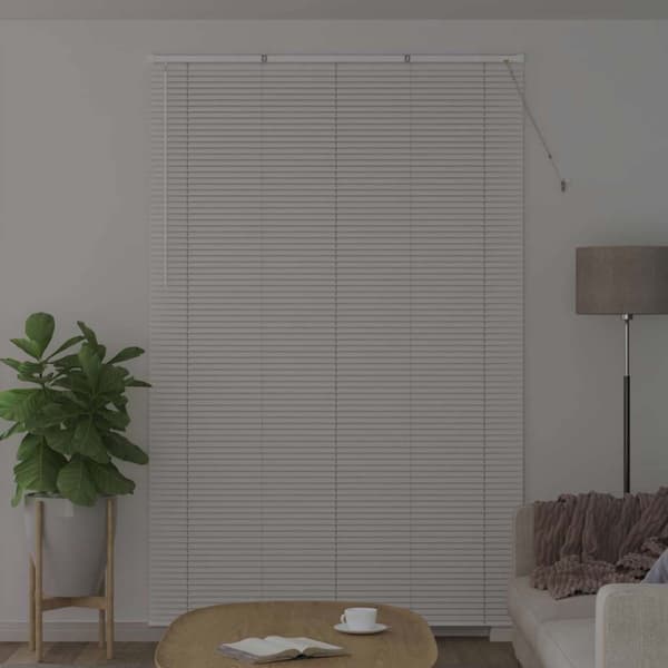 Persienner Vit 220 x 145 cm Aluminium