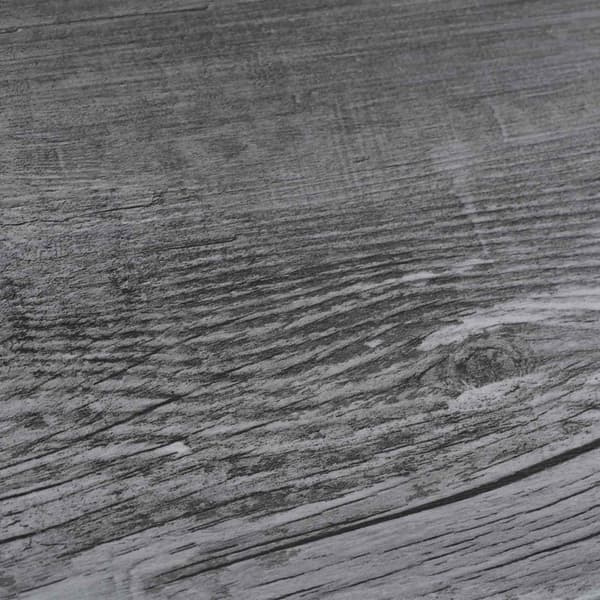 Golvplankor 36 pcs Blank Grå 5,02 m² PVC