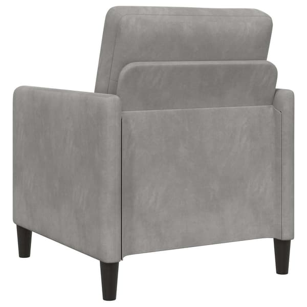 Soffa med förvaring Ljusgrå 72 x 78 x 87 cm Polyester