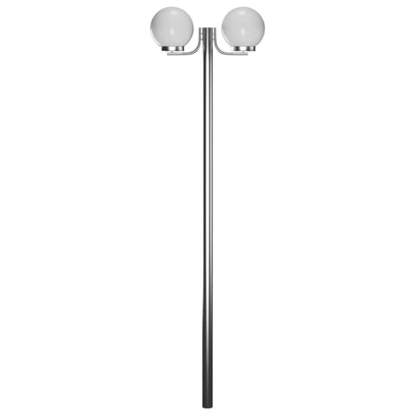 Trädgårdslampa 2 lampor 220 cm