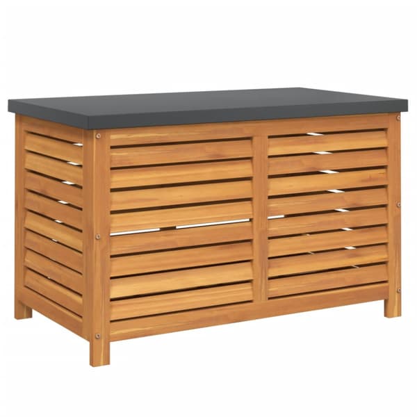 Dynbox 90x48x55 cm massivt eukalyptusträ