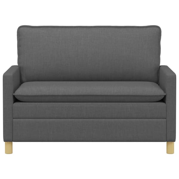 Soffa Mörkgrå Tyg