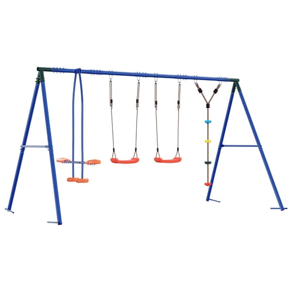 Utegunga set Flerfärgsdesign Stål och PE