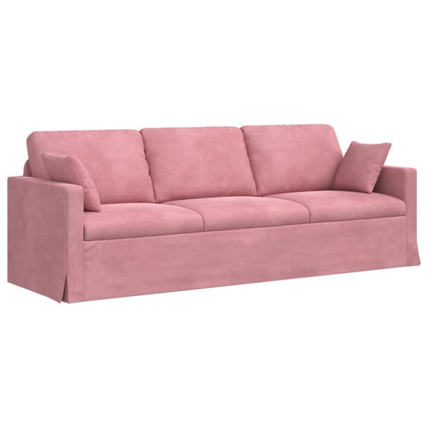 Soffa Rosa 228 x 78 x 80 cm Sammet