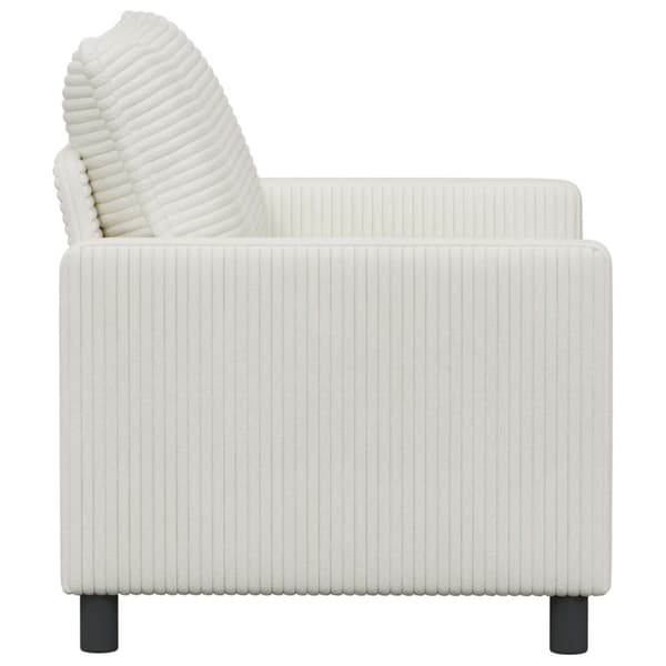 Soffa Gräddvit 126 x 81 x 87,5 cm Polyester