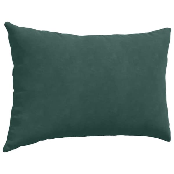 Sofakuddar 2 pcs Mörkgrön 60 x 40 cm Kordread tyg