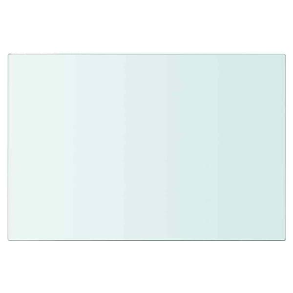 Hyllplan glas genomskinlig 30x20 cm