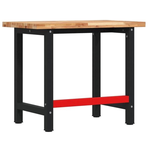 Arbetsbänk 100x60x83 cm massiv akacia rektangulär