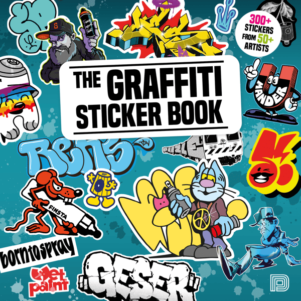 The Graffiti Sticker Book (häftad, eng)