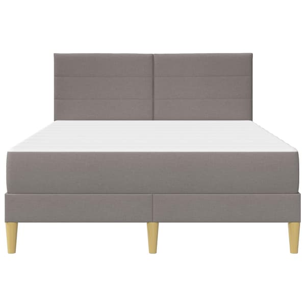 Sängram Taupe 160 x 200 cm Polyester