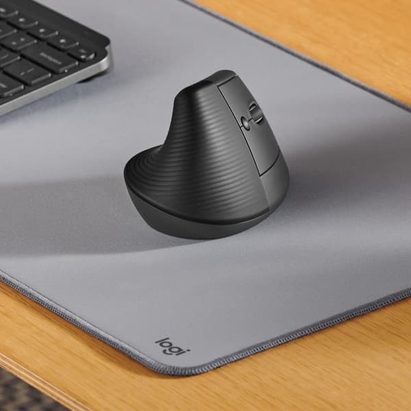 Logitech Lift datormöss högerhand Trådlös RF + Bluetooth Optisk 4000 DPI