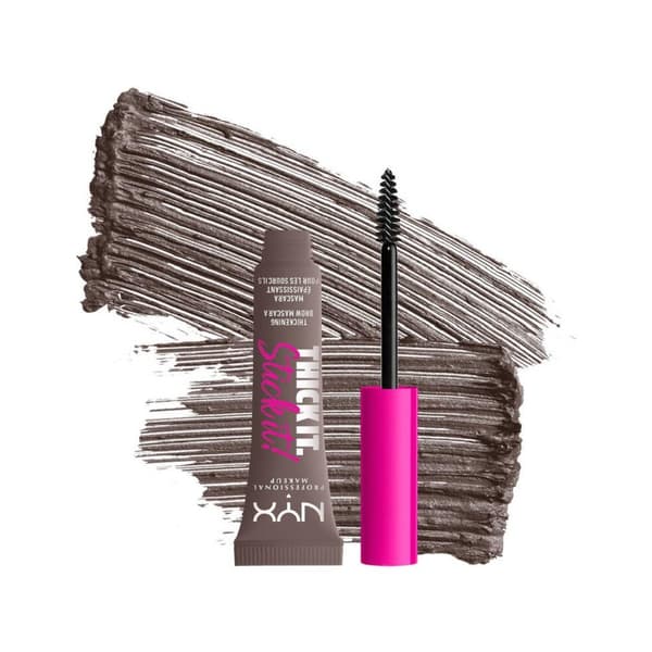 PROF. MAKEUP  Thick it. Stick it! Brow Mascara - Cool Ash Brown