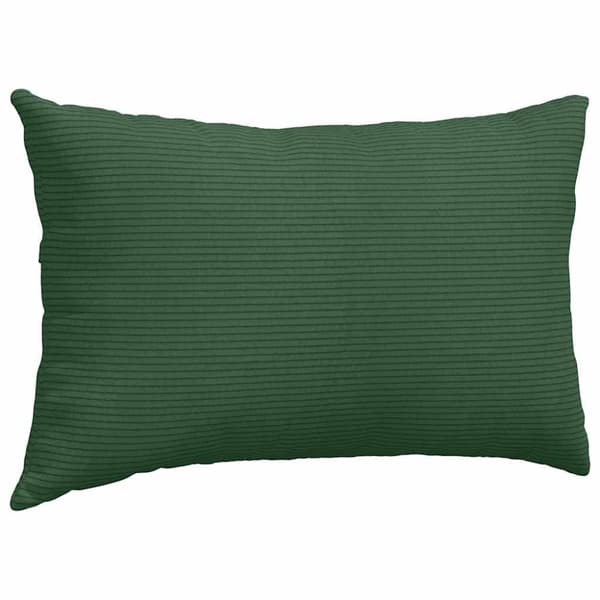 Sofakuddar 2 pcs Mörkgrön 50 x 30 cm Kordread tyg