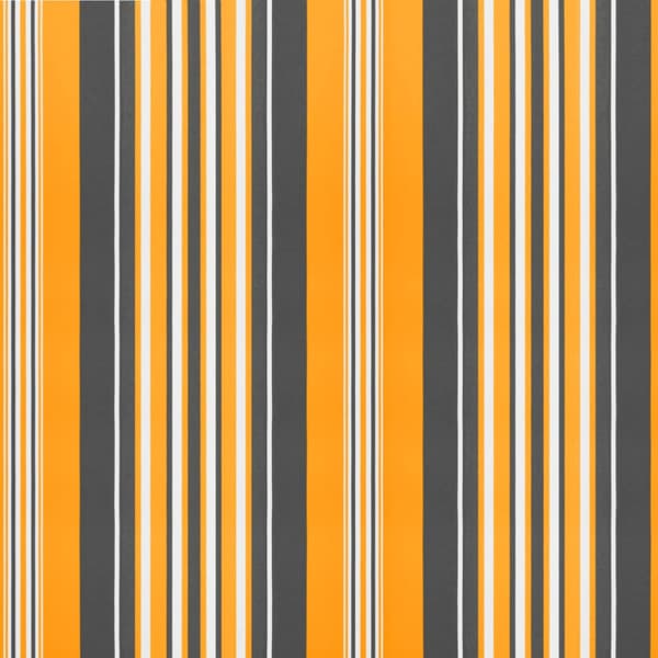 Markisvolang gul och grå randig 6 m