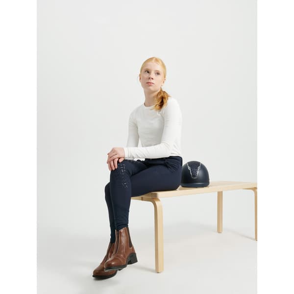 Rigmor Ridbyxa Helskodd Junior Marin